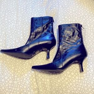 Kitten heel boots by Aldo